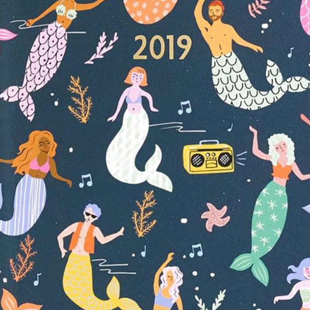 2019 Mermaid Flexible Planner